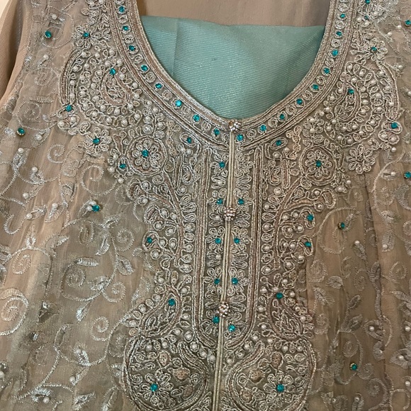 “”Sold””Eid sale‼️Fancy shlwar kameez pakistani dress ❗️eid sale❗️ - Picture 3 of 7